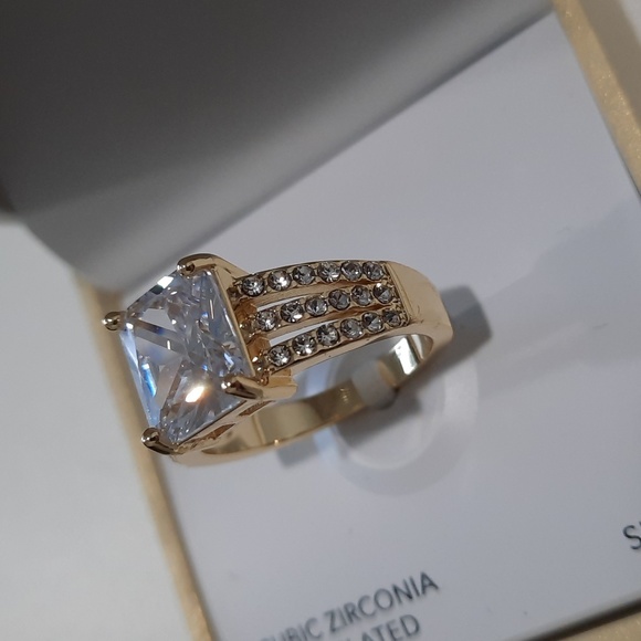 NIB Charter Club CZ Gold Ring - Picture 4 of 6
